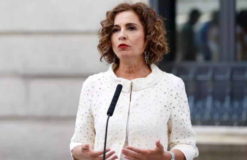La ministra de Hacienda de España, María Jesús Montero