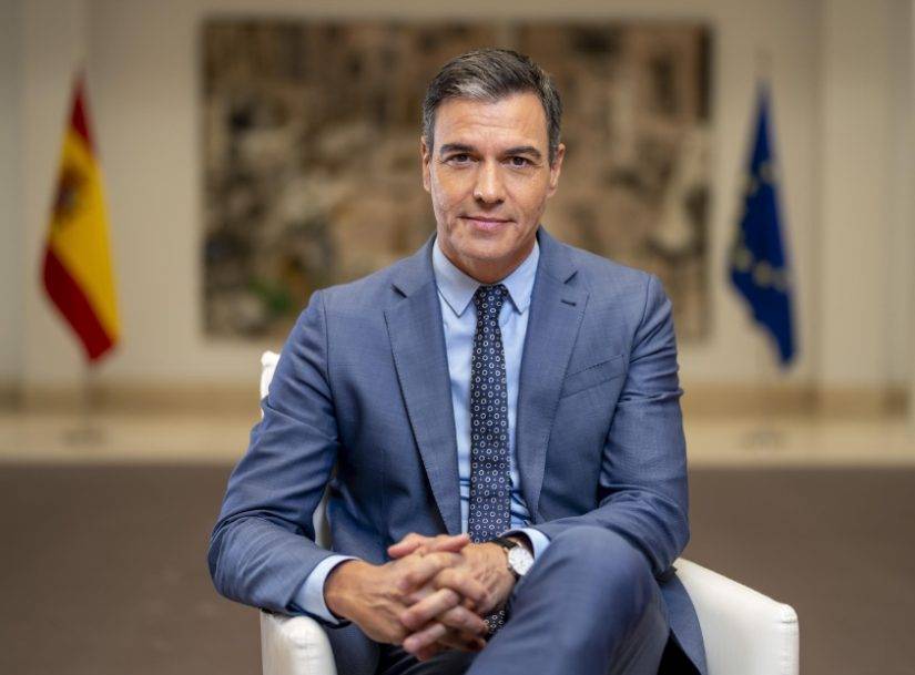 el primer ministro Pedro Sánchez