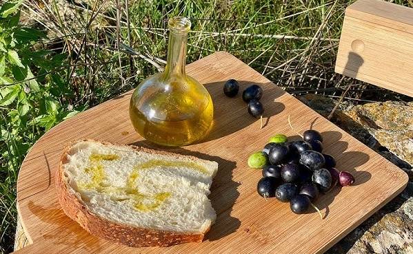 pan con aceite de oliva, España