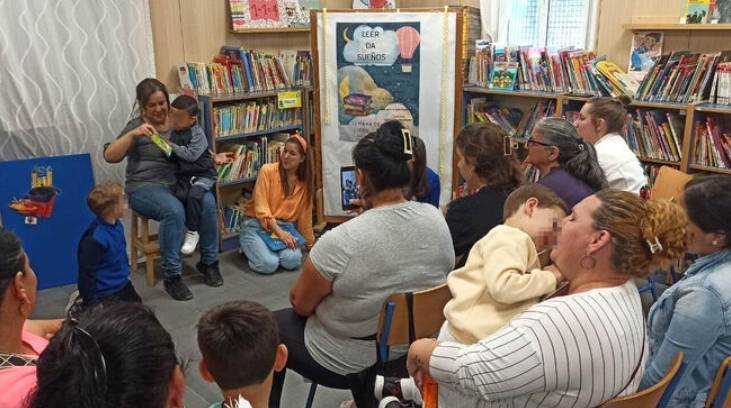 La escuela en una zona desfavorecida de España está impulsando la alfabetización