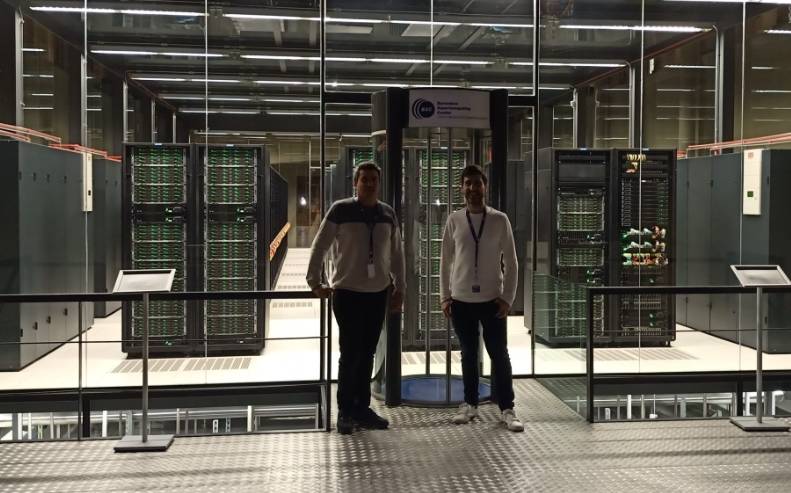 Centro de Supercomputación de Barcelona donde España